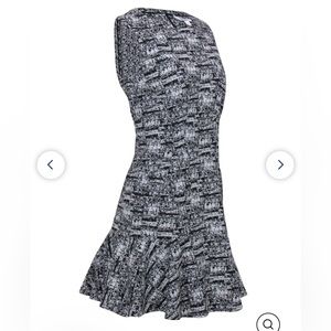 Diane Von Furstenberg Black Flare Dress - Size 6